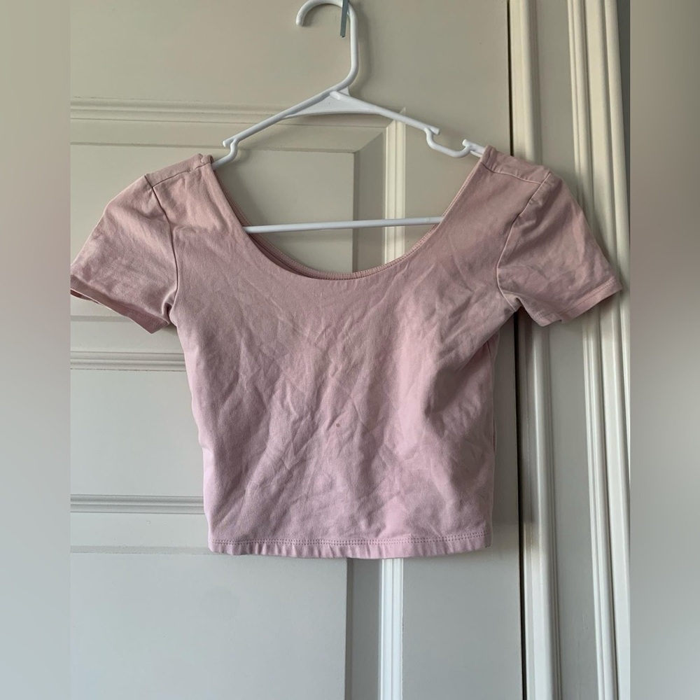 Aeropostale Pink Crop Top